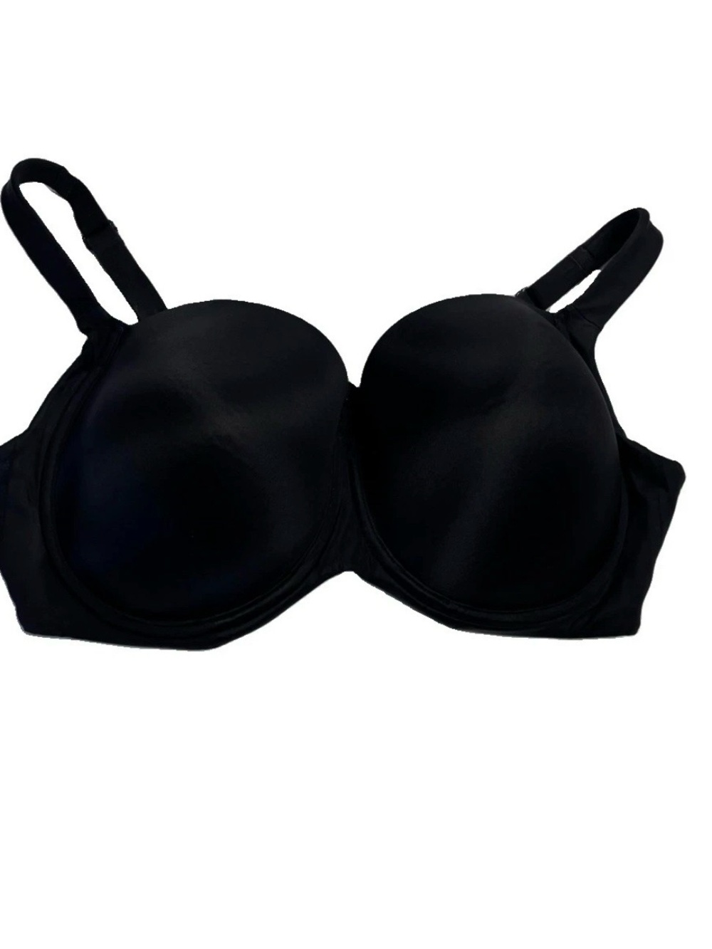 Soma Intimates Stunning Support Smooth Full Coverage Bra Black 42DD Underwire